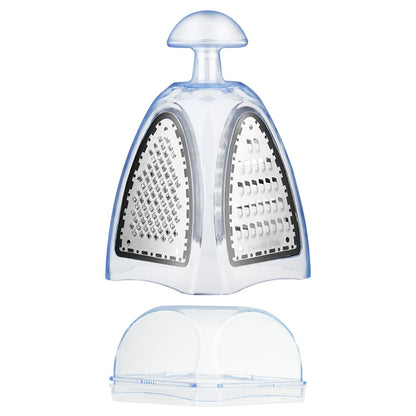 4-Sided Stainless Steel Box Grater with Container by HitMyNeed
