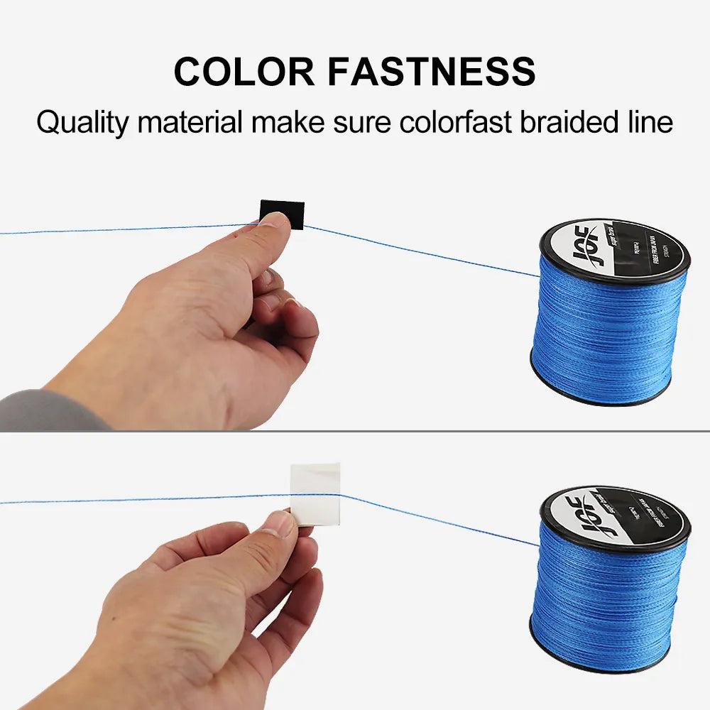 4-Strand Braided PE Fishing Line 300-1000m by HitMyNeed