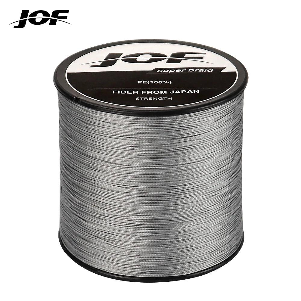 4-Strand Braided PE Fishing Line 300-1000m light-grey 500m-20lb by HitMyNeed