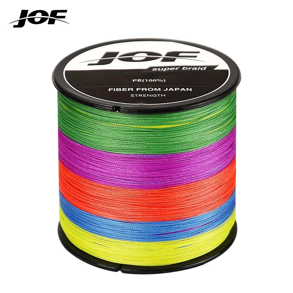 4-Strand Braided PE Fishing Line 300-1000m multi 300m-8lb by HitMyNeed