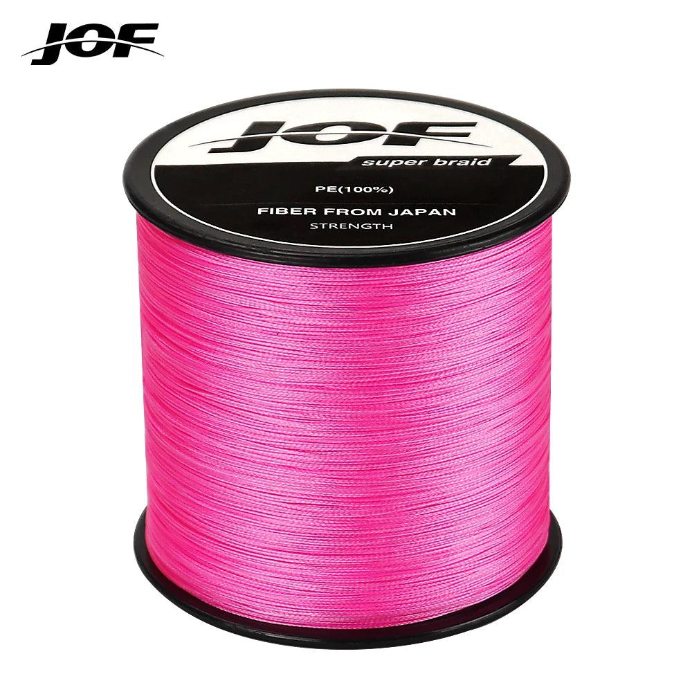 4-Strand Braided PE Fishing Line 300-1000m pink 300m-10lb by HitMyNeed