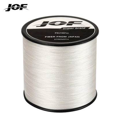 4-Strand Braided PE Fishing Line 300-1000m white 300m-10lb by HitMyNeed