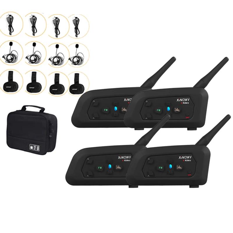 4-User Football Referee Intercom Headset 1200m Range by HitMyNeed