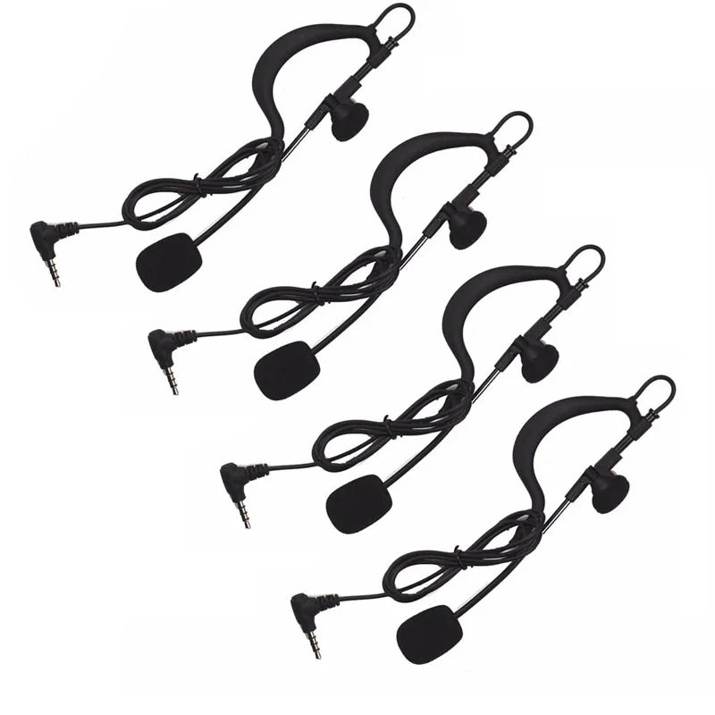 4-User Football Referee Intercom Headset 1200m Range by HitMyNeed