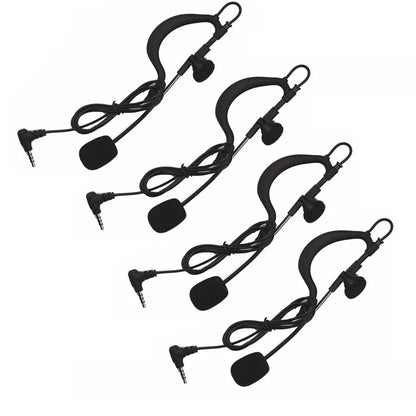4-User Football Referee Intercom Headset 1200m Range by HitMyNeed