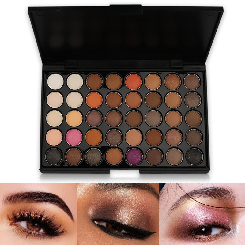 40-Color Eyeshadow Palette Makeup Set by HitMyNeed