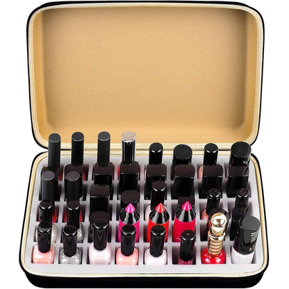 40 Grid Portable Nail Polish Organizer Case by HitMyNeed