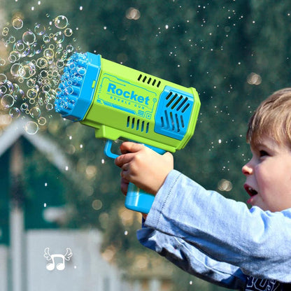 40-Hole Electric Bubble Gun with LED Lights by HitMyNeed