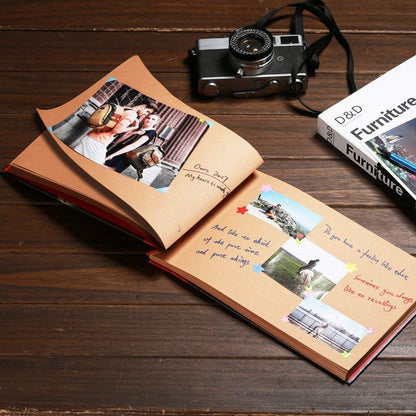 40-Page DIY Adventure Scrapbook Photo Album by HitMyNeed