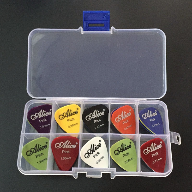 40-Piece Guitar Pick Set with Storage Box by HitMyNeed