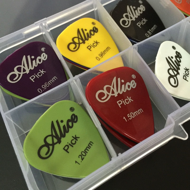 40-Piece Guitar Pick Set with Storage Box by HitMyNeed