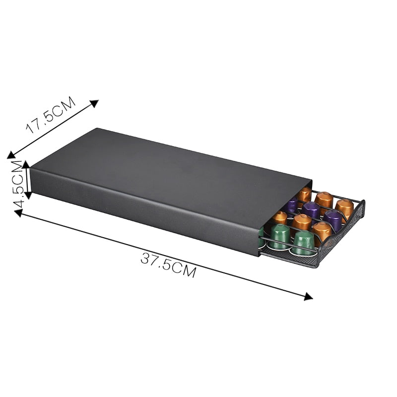 40 Slot Coffee Pod Drawer Organizer by HitMyNeed