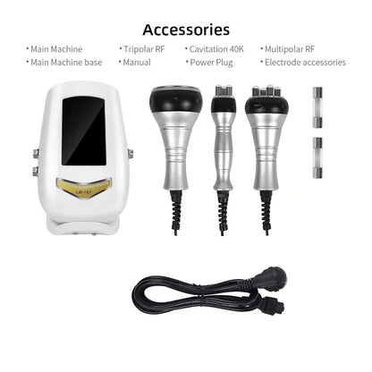 40K 3-in-1 Cavitation RF Body & Face Slimming Device by HitMyNeed