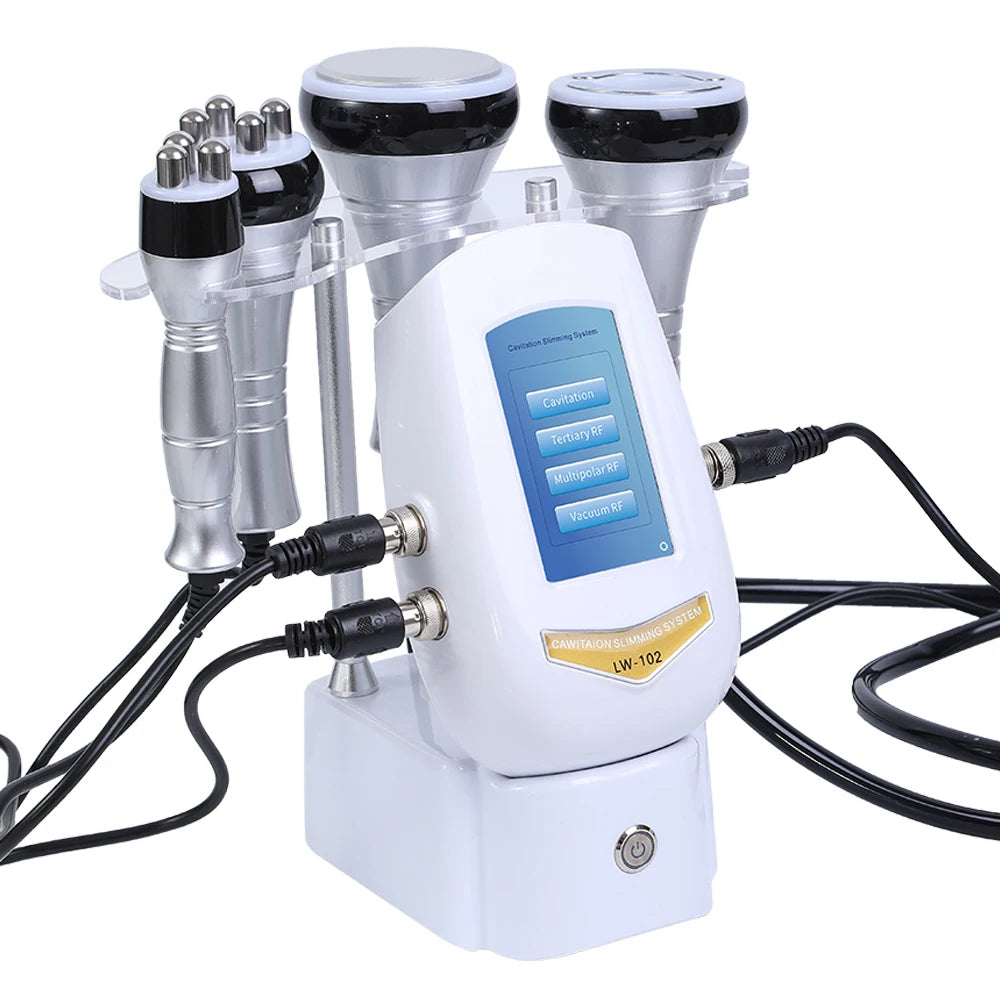 40K Cavitation Ultrasonic RF 4-in-1 Body & Face Machine by HitMyNeed