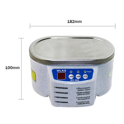 40kHz Ultrasonic Cleaner 635ml 30/50W with Degas by HitMyNeed