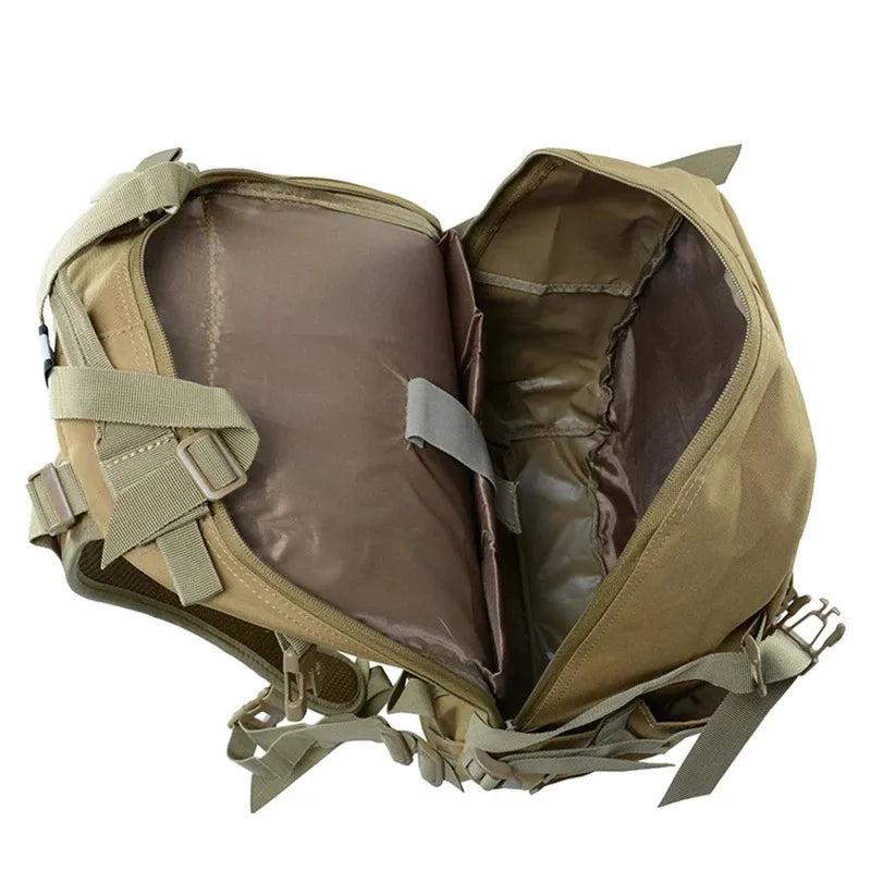 40L Tactical MOLLE Backpack with Reflective Panels by HitMyNeed