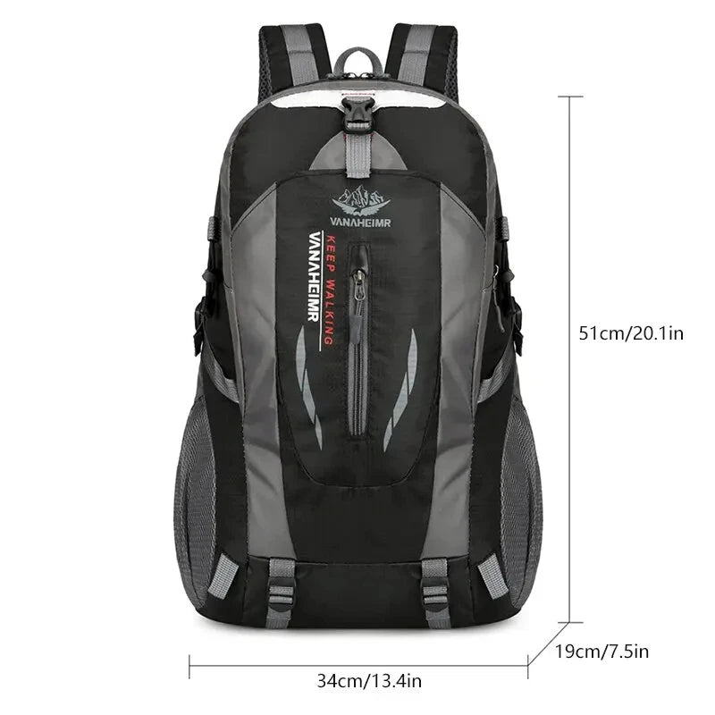 40L Waterproof Hiking Backpack with Large Capacity by HitMyNeed