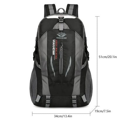 40L Waterproof Hiking Backpack with Large Capacity by HitMyNeed