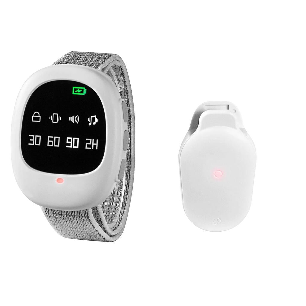 40M Wireless Bedwetting Alarm with Sensor & Wristband by HitMyNeed