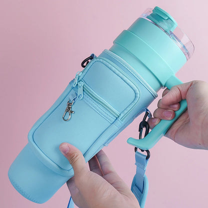 40oz Neoprene Water Bottle Carrier Bag for Stanley by HitMyNeed