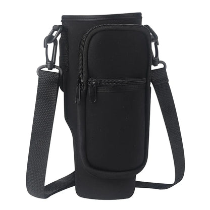 40oz Neoprene Water Bottle Carrier Bag for Stanley black-bag-200004889 by HitMyNeed
