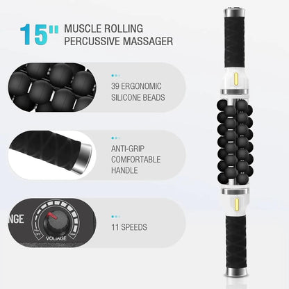 40W Electric Roller High-Frequency Body Massager by HitMyNeed