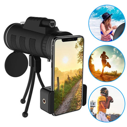 40x Phone Zoom Lens with Tripod and Monocular Scope by HitMyNeed