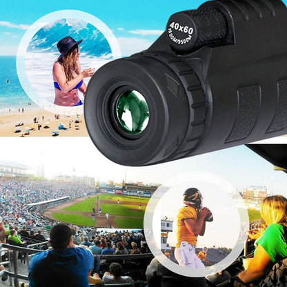 40x Phone Zoom Lens with Tripod and Monocular Scope by HitMyNeed