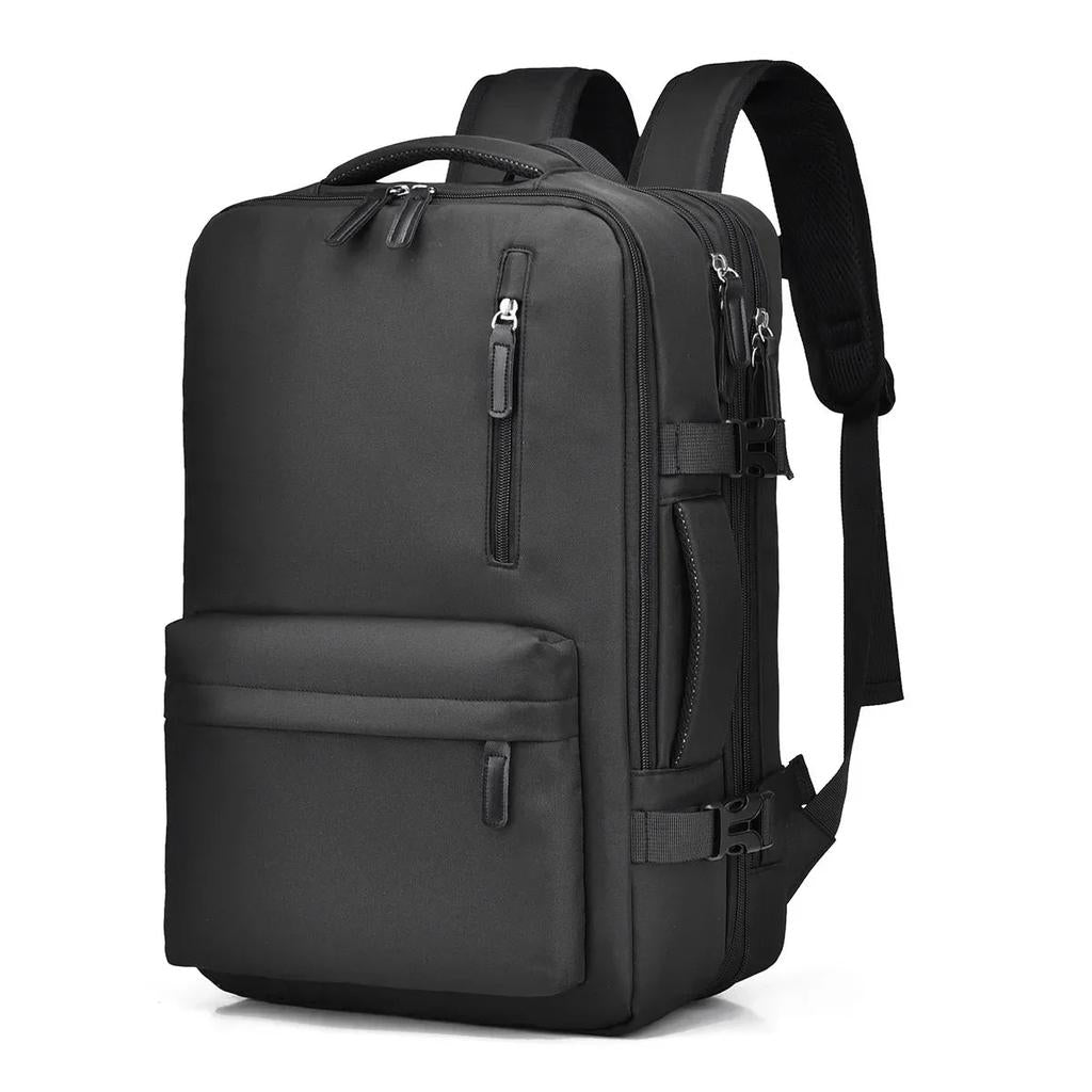 40x30x20 Cabin Backpack with Laptop Compartment black by HitMyNeed