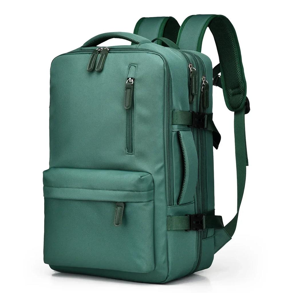 40x30x20 Cabin Backpack with Laptop Compartment green by HitMyNeed