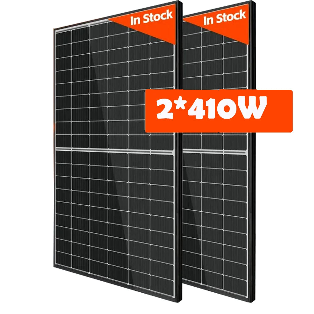 410W / 820W Monocrystalline Balcony Solar Panel Kit by HitMyNeed