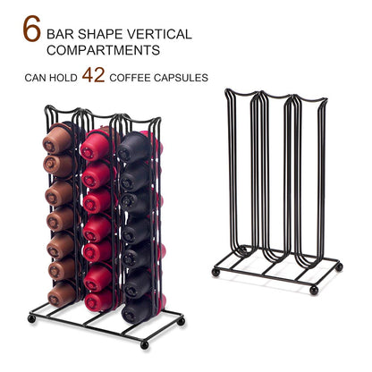 42 Slot Coffee Pod Organizer Stand by HitMyNeed