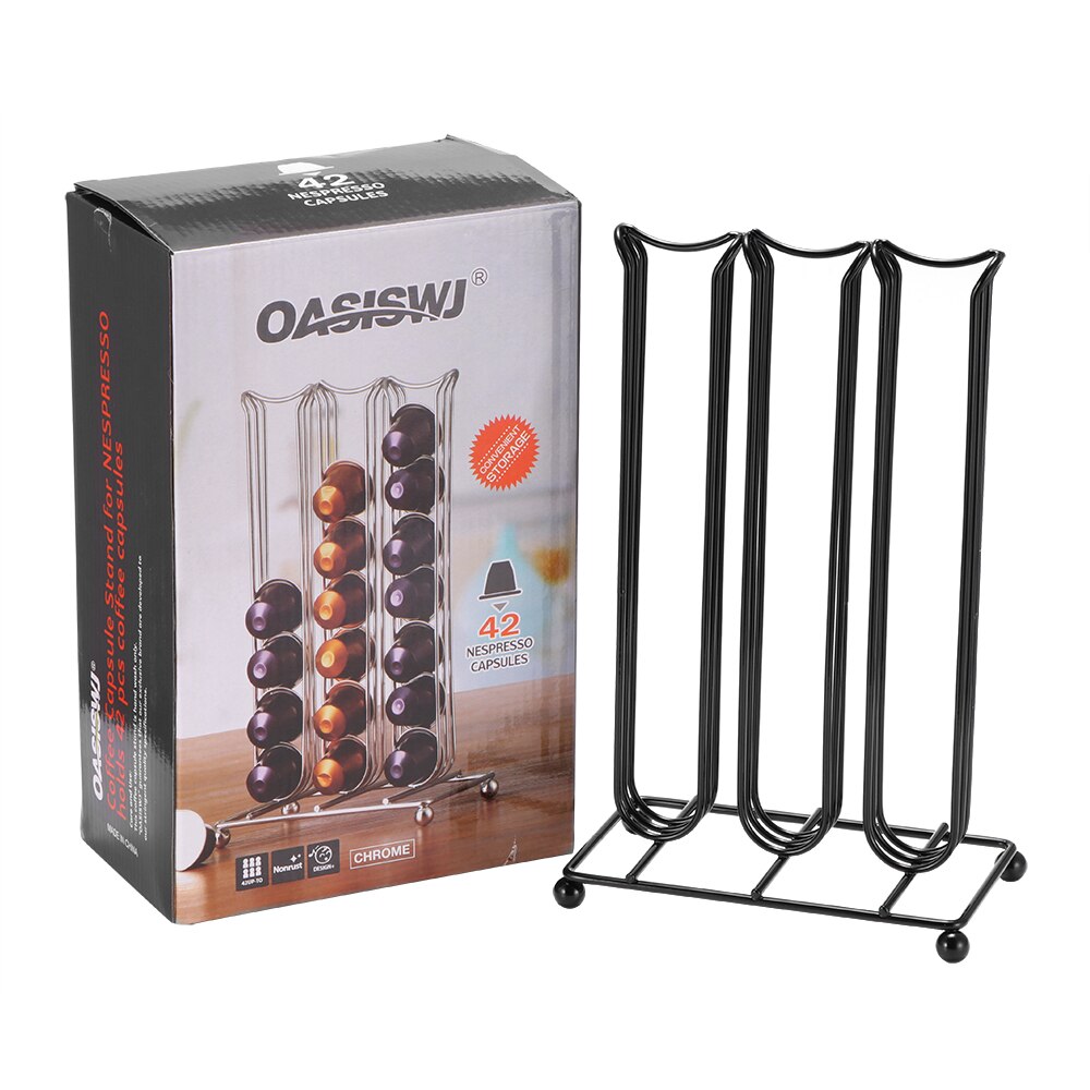 42 Slot Coffee Pod Organizer Stand by HitMyNeed