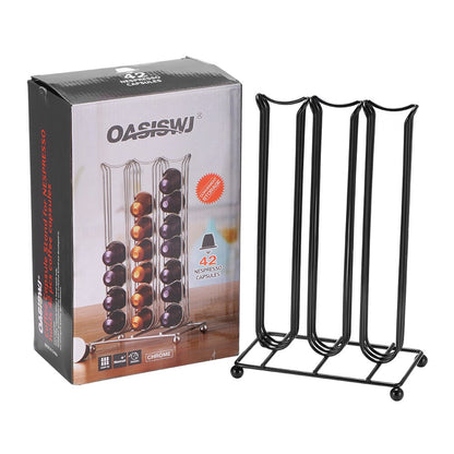 42 Slot Coffee Pod Organizer Stand by HitMyNeed