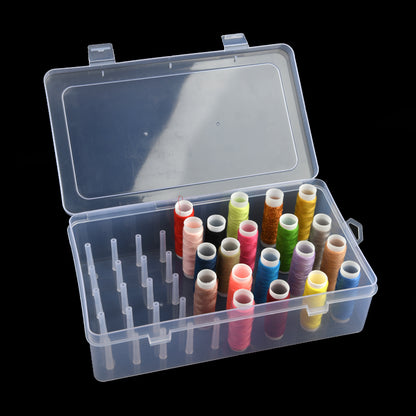 42 Slot Plastic Thread Holder Box Organizer by HitMyNeed