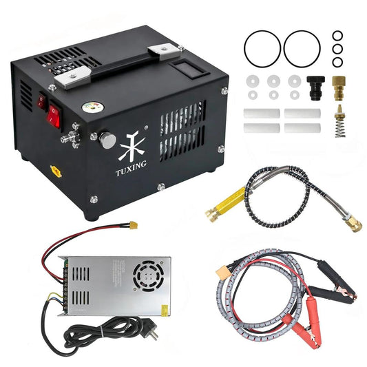 4500 PSI 300 Bar Portable PCP Air Compressor 12V/AC by HitMyNeed