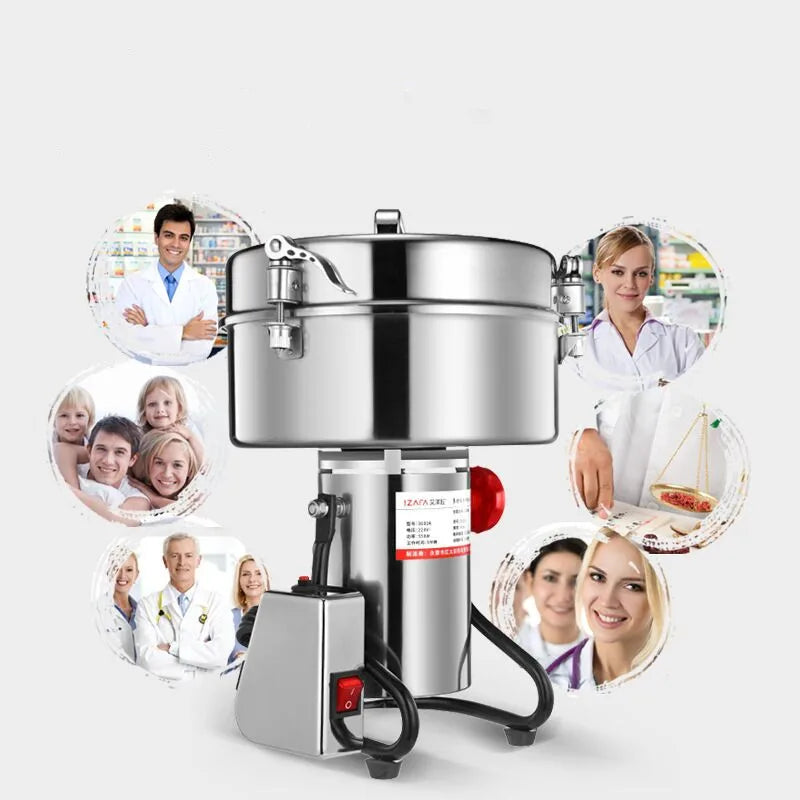 4500g Commercial Grain & Spice Grinder 5000W by HitMyNeed
