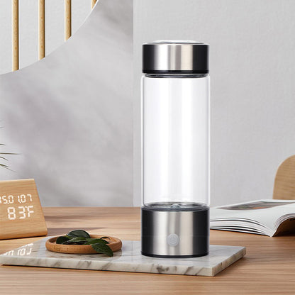 450ml Portable Hydrogen Water Generator Bottle by HitMyNeed