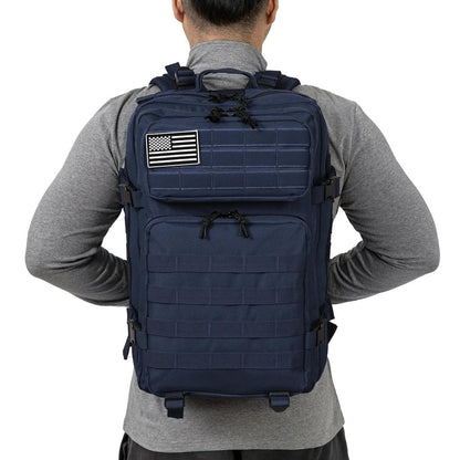 45L Outdoor Tactical Backpack with Molle System by HitMyNeed