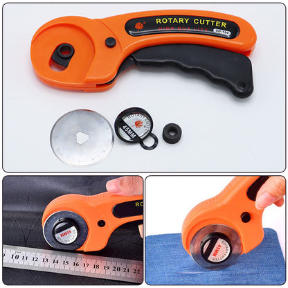 45mm Rotary Cutter Set with Ergonomic Handle by HitMyNeed