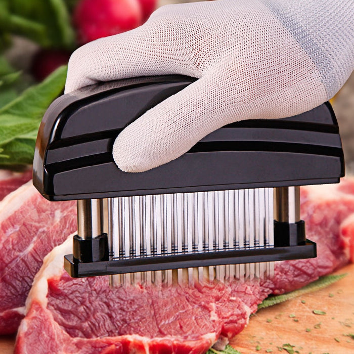 48-Blade Stainless Steel Meat Tenderizer Tool by HitMyNeed