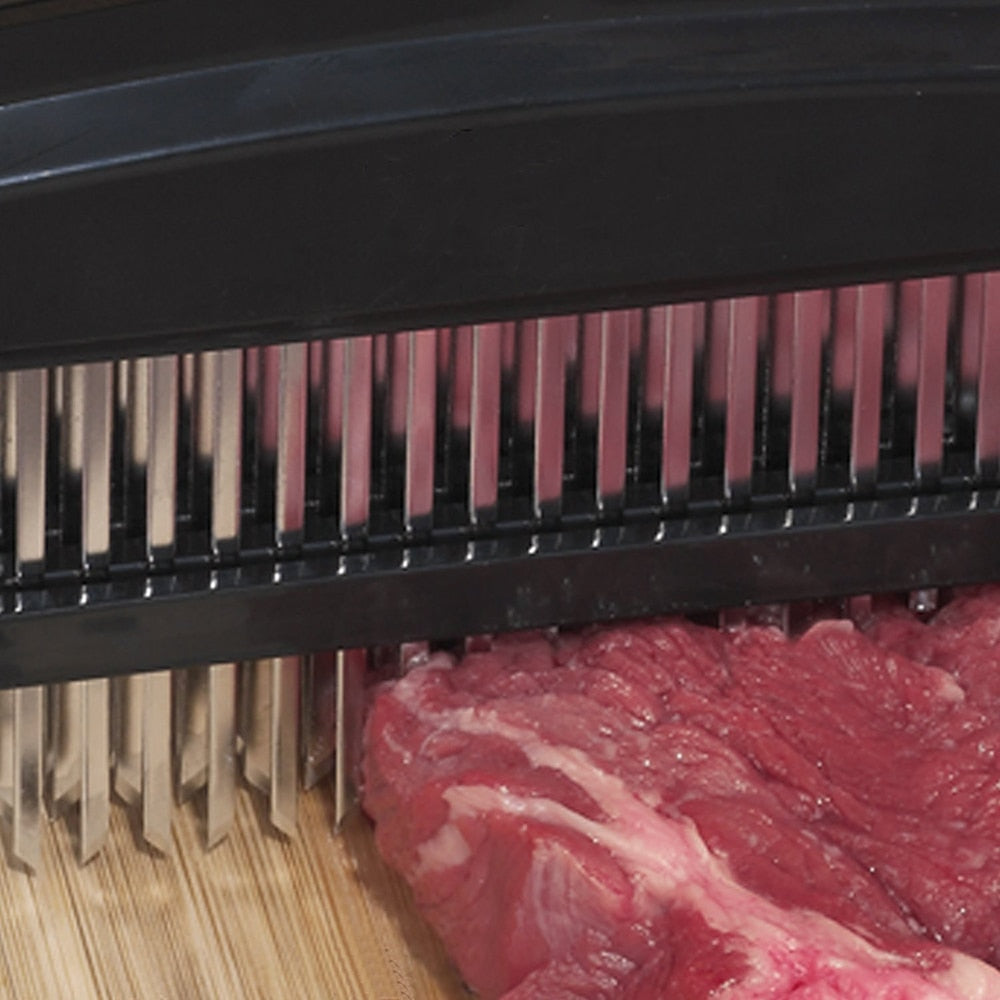 48-Blade Stainless Steel Meat Tenderizer Tool by HitMyNeed