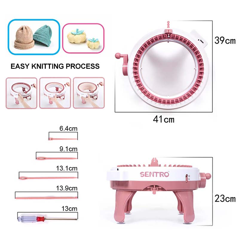 48 Needle Hand Knitting Machine with Row Counter by HitMyNeed