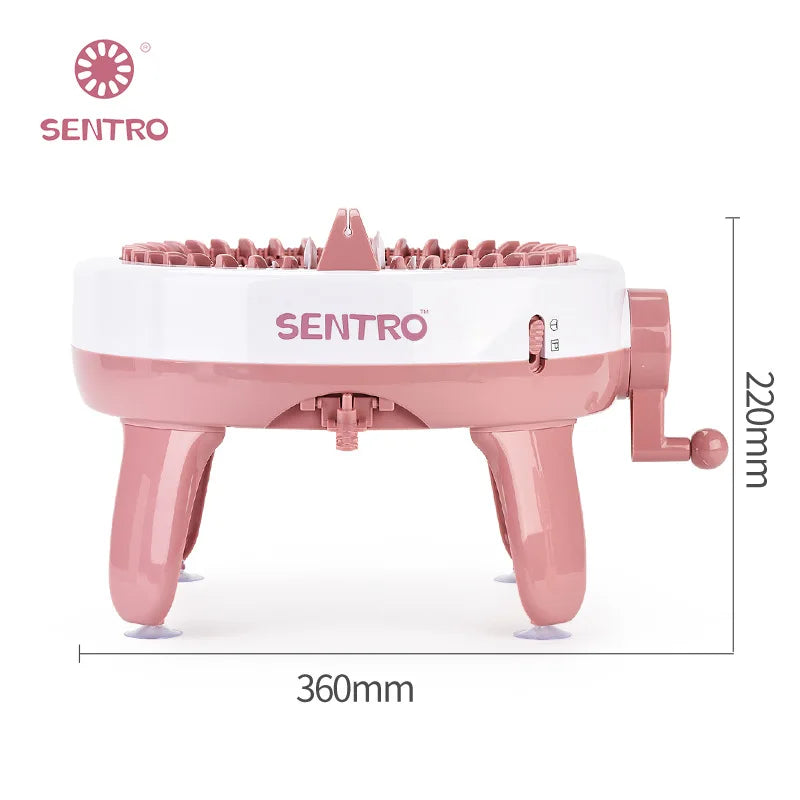 48-Needle Handmade Knitting Machine for Scarves & Hats by HitMyNeed