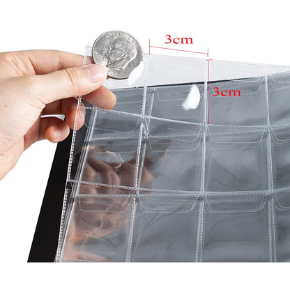 480 Slot Coin Holder Album with PU Leather Cover by HitMyNeed
