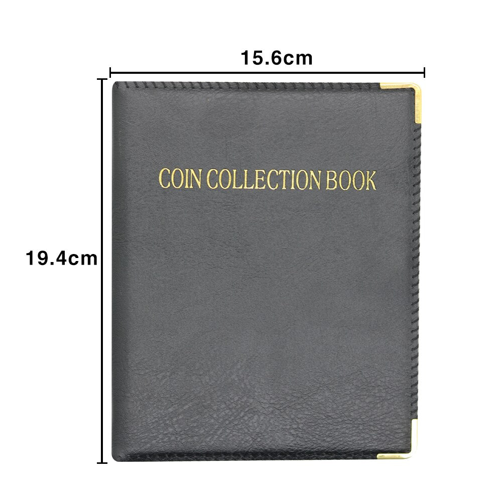 480 Slot Coin Holder Album with PU Leather Cover by HitMyNeed