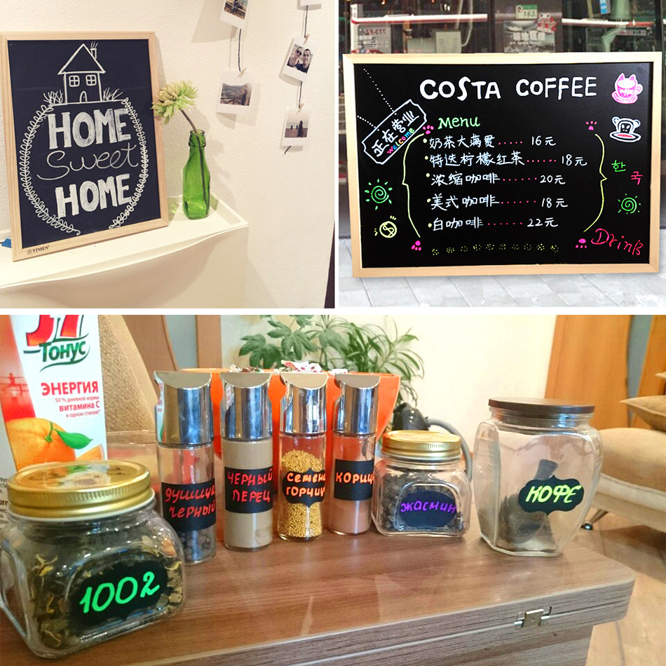 Liquid Chalk Marker with Reversible Tip