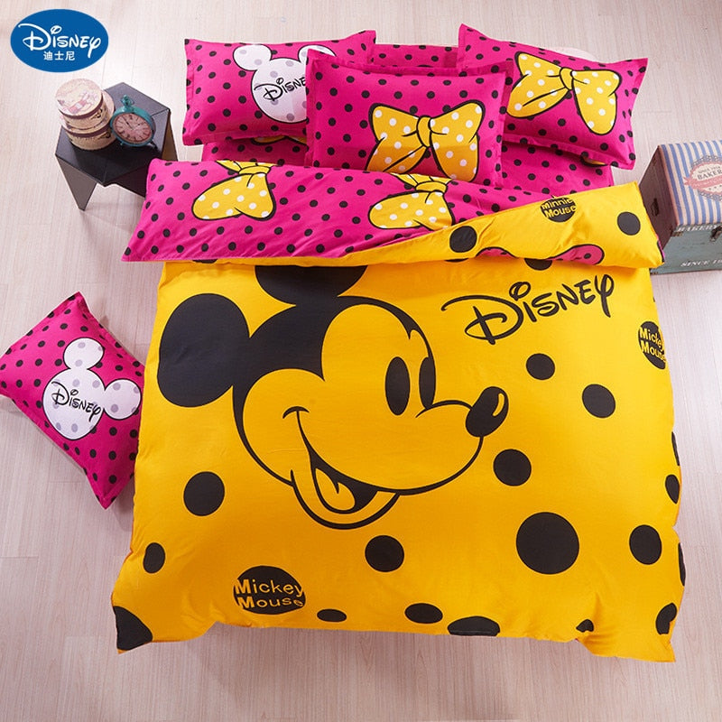 Cute Cartoon Bed Set for Kids and Teens