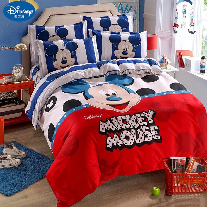 Cute Cartoon Bed Set for Kids and Teens