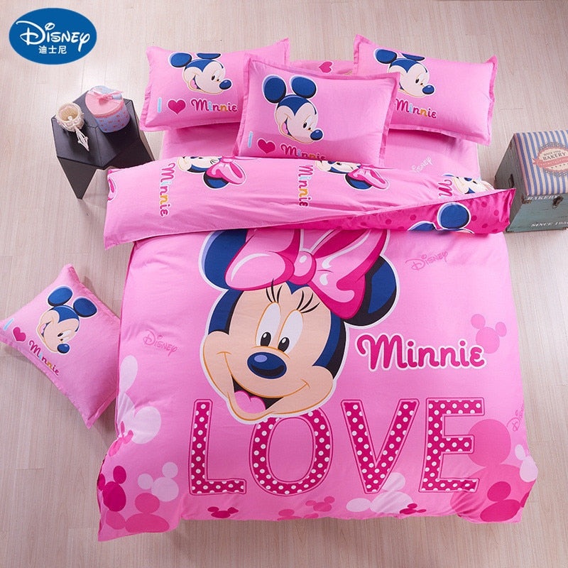 Cute Cartoon Bed Set for Kids and Teens